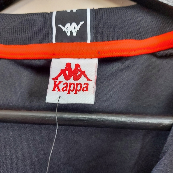 Kappa polo shirt slim fit with red and white stripe detail on the sleeve - Picture 6 of 9